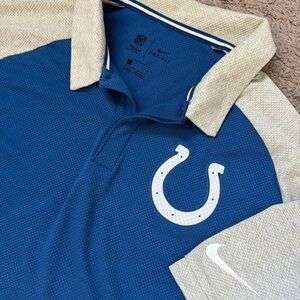 Indianapolis Colts Nike Polo Men's XL Dri-Fit NFL Team Apparel